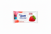 Cleany Salviettine Umidificate al Profumo di Fragola 120 pz