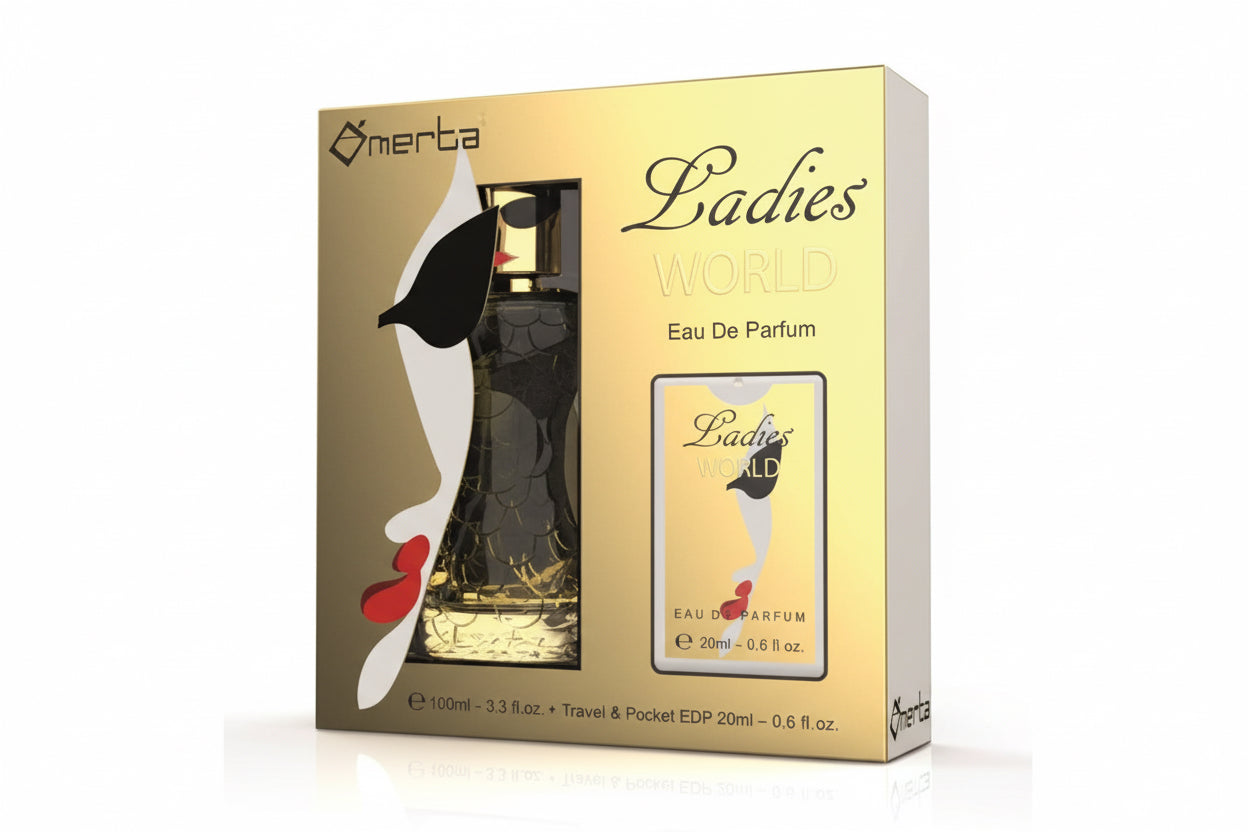 CONFEZIONE REGALO LADIES WORLD 100ml.+ 20ml
