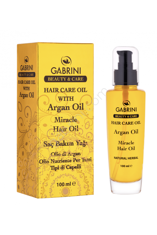 Olio per Capelli Argan Gabrini