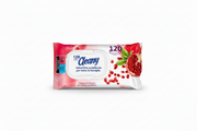 Cleany Salviettine Umidificate al Profumo di Melograno 120 pz