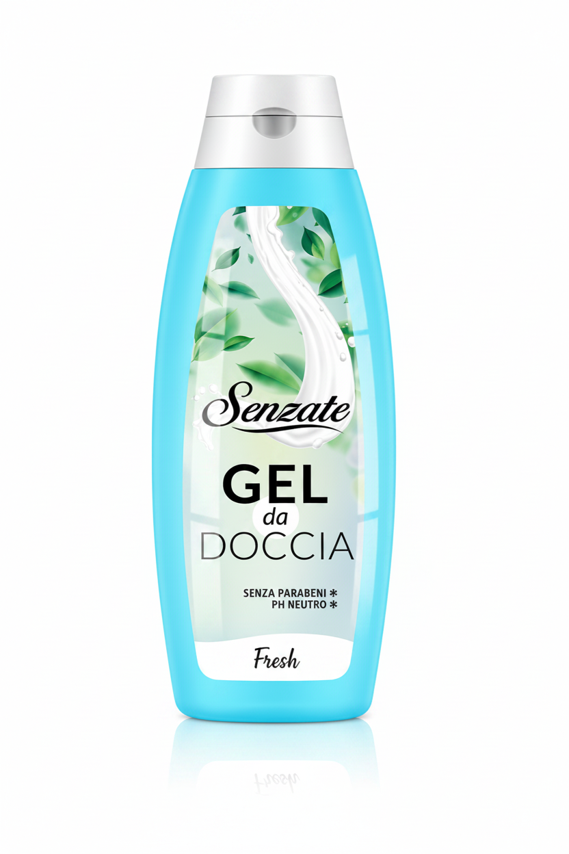 Senzate Gel Doccia Fresh HDPE - 750ml