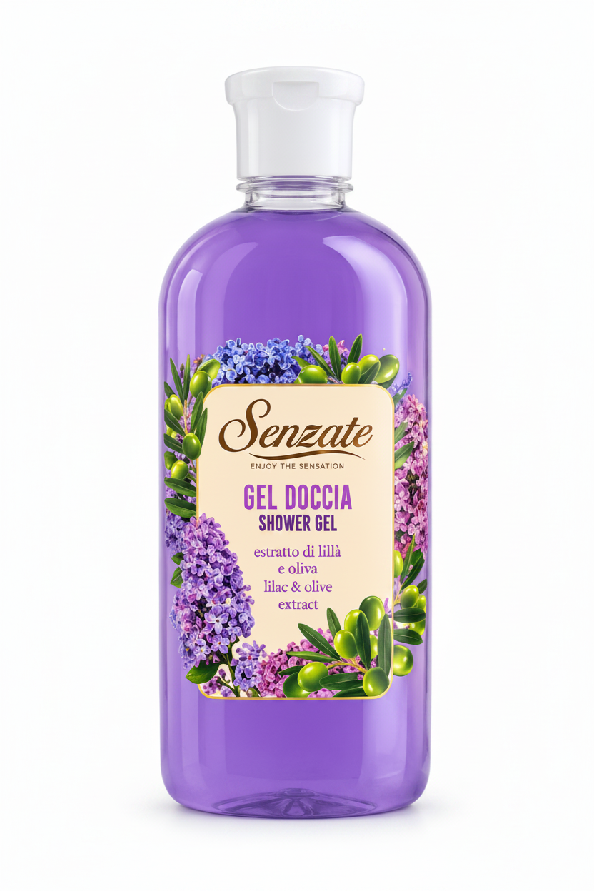Senzate Naturals Bagno Schiuma Lillà & Olive - 500ml