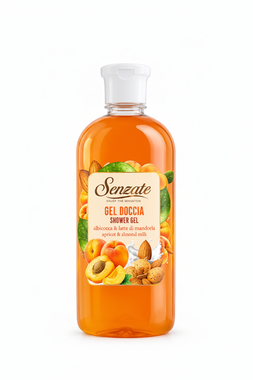Senzate Naturals Bagno Schiuma Albicocca & Mandorla - 500ml