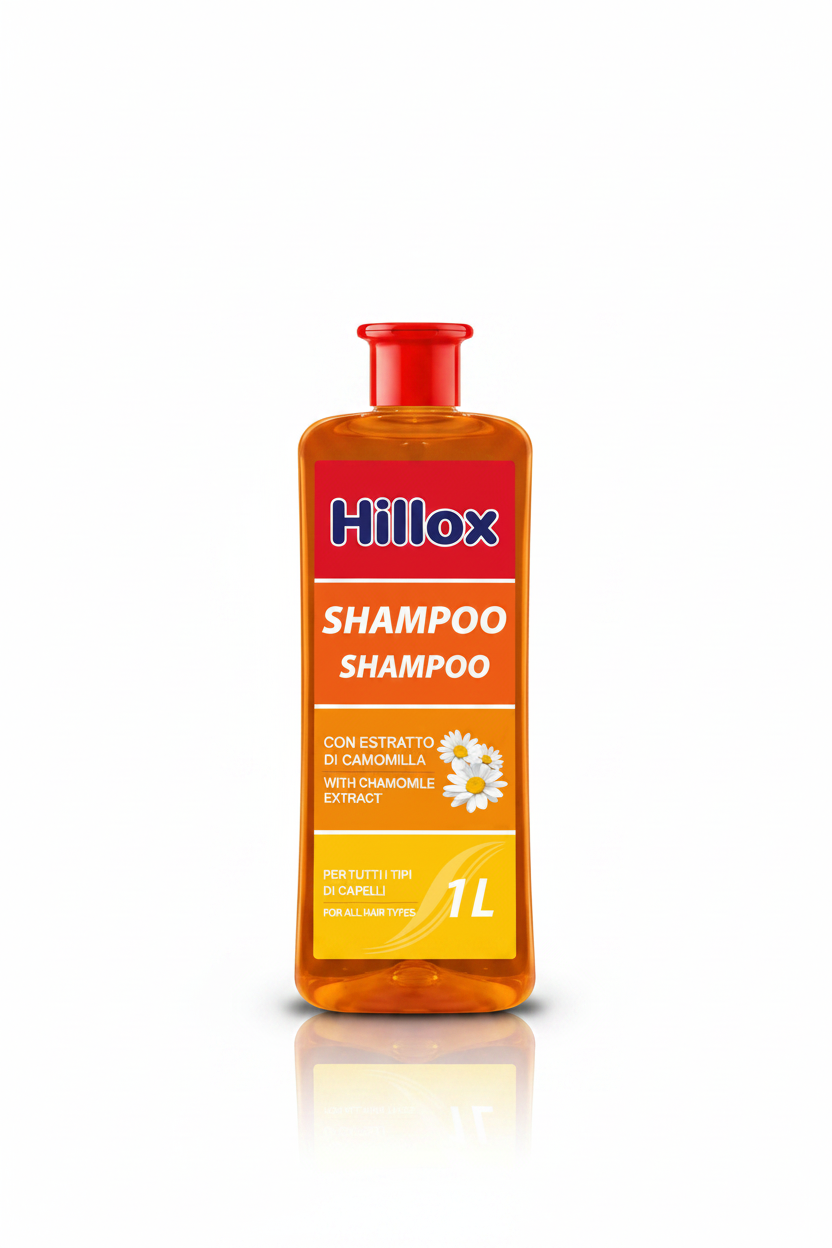 Shampoo Hillox con Estratto di Camomilla - Ricarica 1000 ml