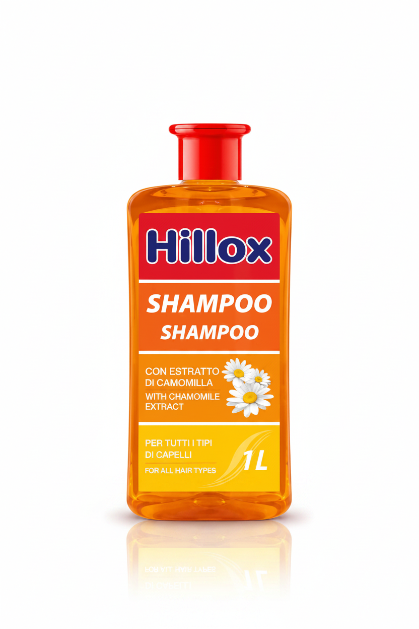Shampoo Hillox con Estratto di Camomilla - 500 ml
