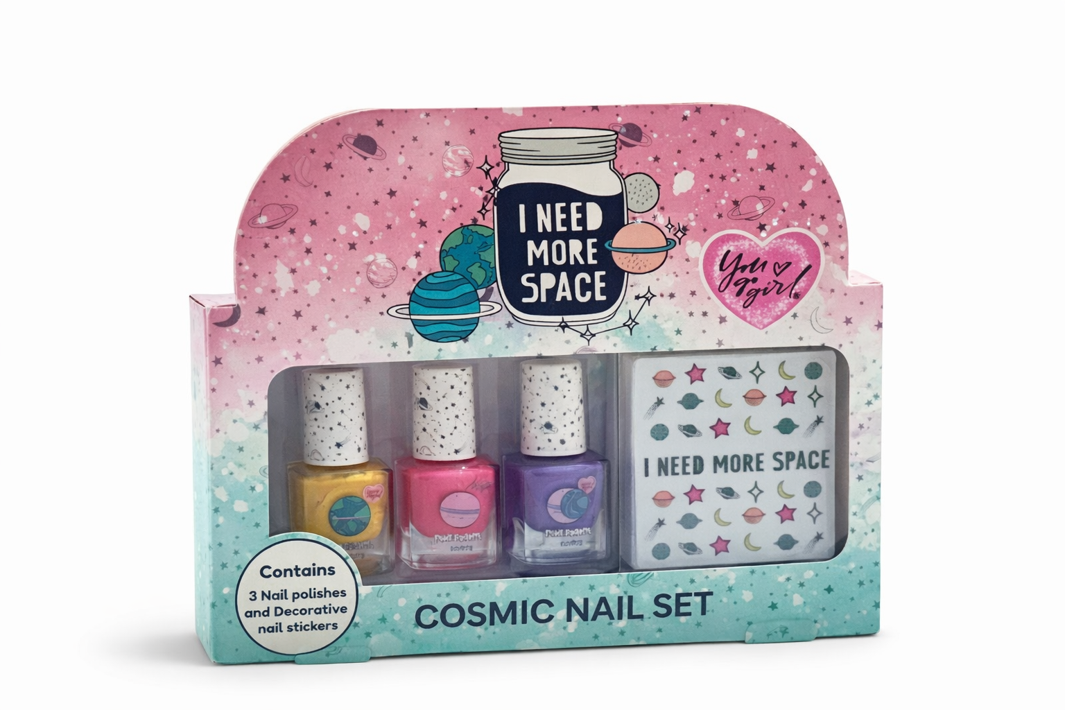 Set Smalti Profumati Bimbe con Adesivi