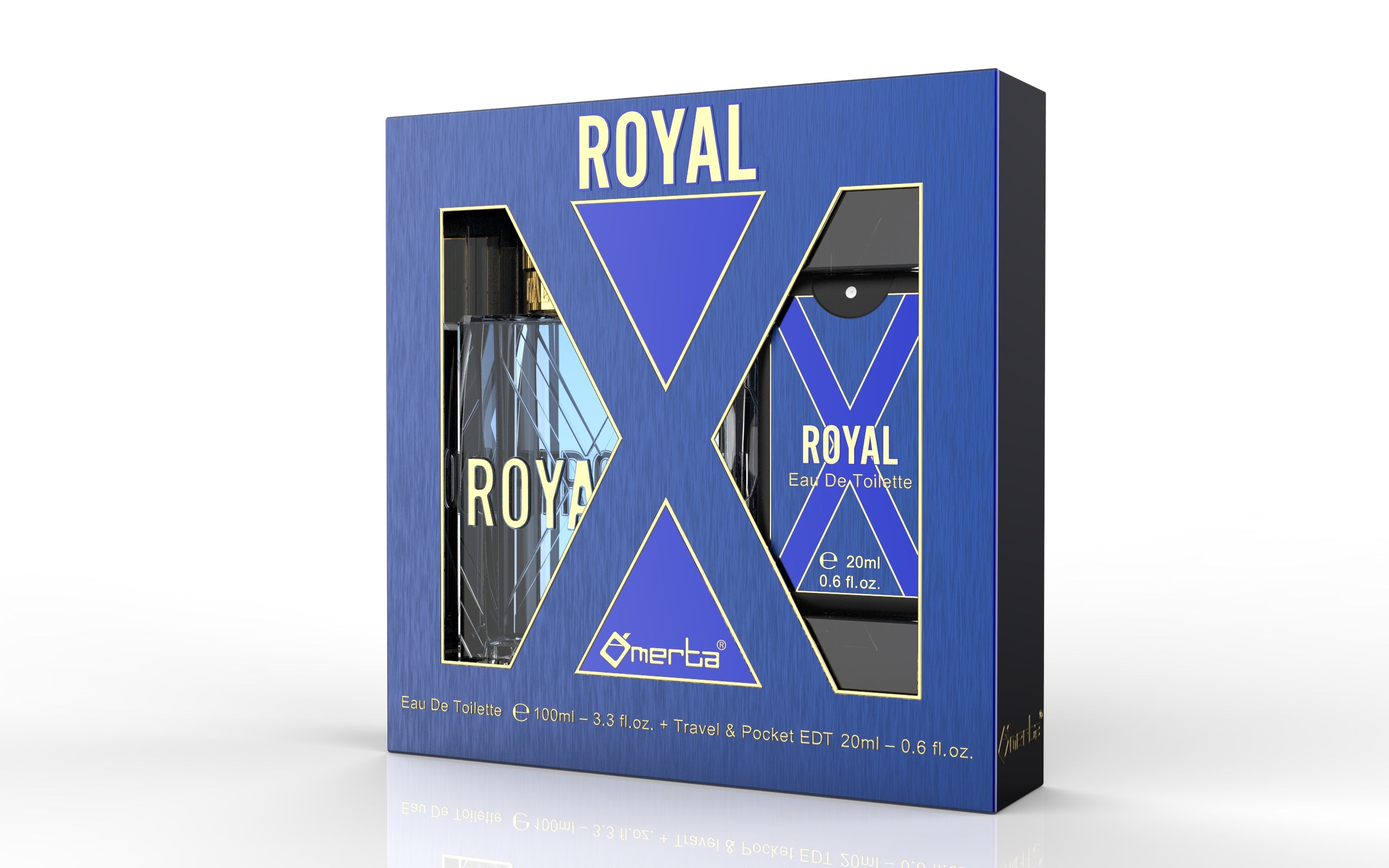 CONFEZIONE REGALO ROYAL X EDT 100ml.+ 20ml.