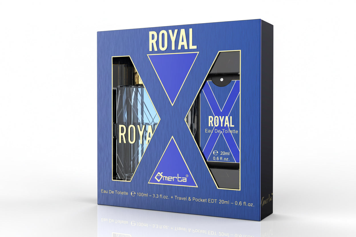CONFEZIONE REGALO ROYAL X EDT 100ml.+ 20ml.