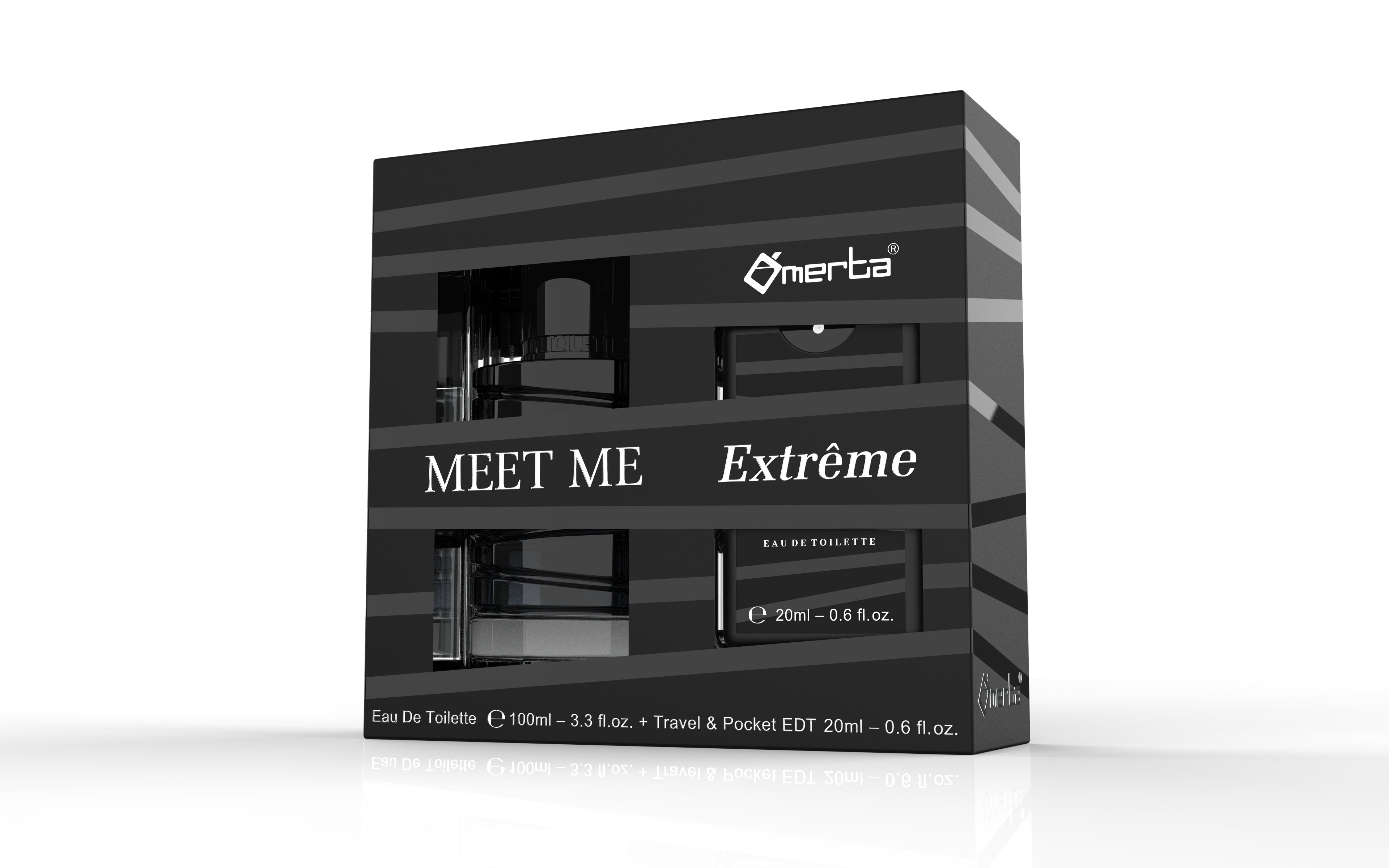 CONFEZIONE REGALO MEET ME EXTREME EDT 100ml.+100ml