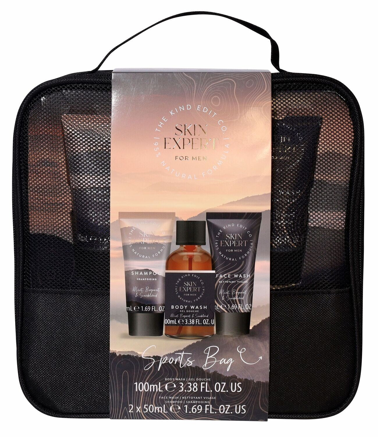 CONFEZIONE SKIN EXPERT SPORTS BAG SET