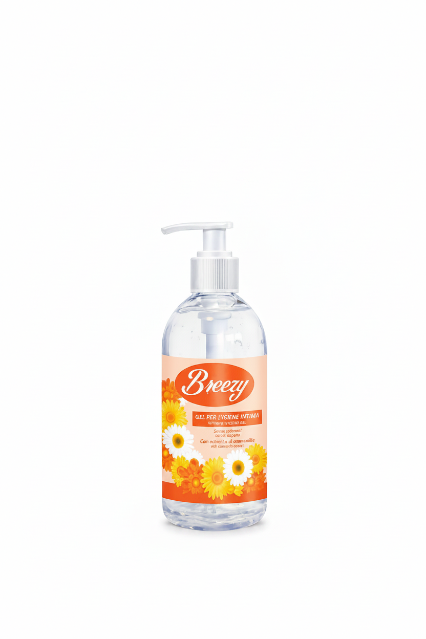 Breezy Detrgente Intimo con Estratto di Camomilla-300 ml