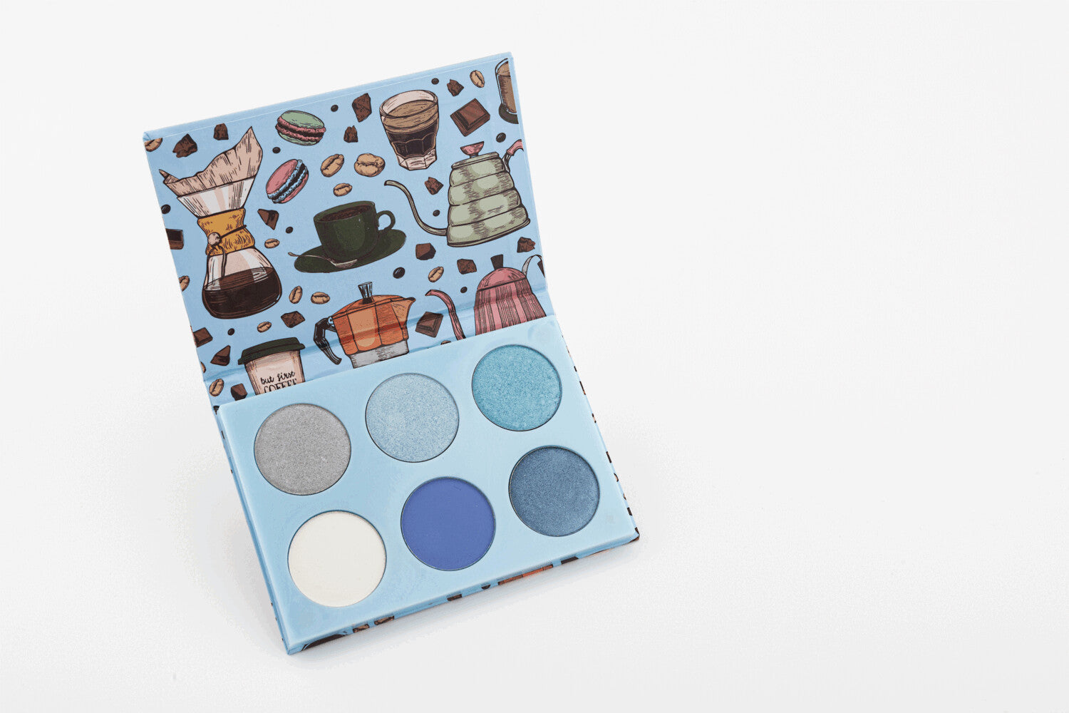 FIRST TIME BLUE COFEE - OMBRETTO OCCHI 6 COLORI