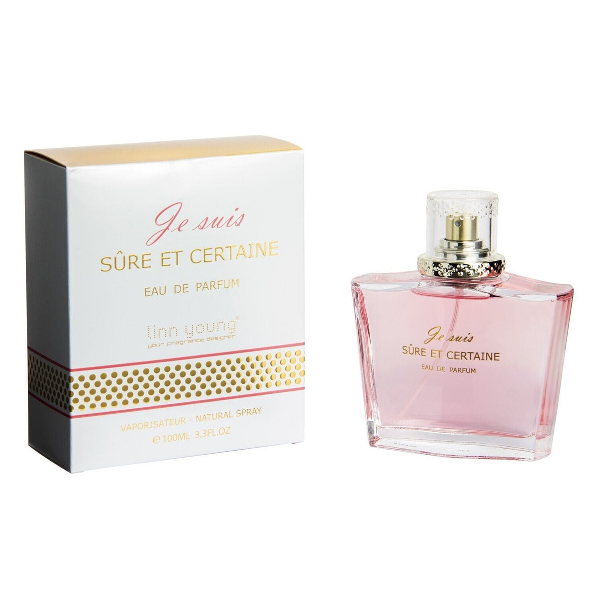 JE SUIS SURE ET CERTAINE - EAU DE PARFUM 100ml.