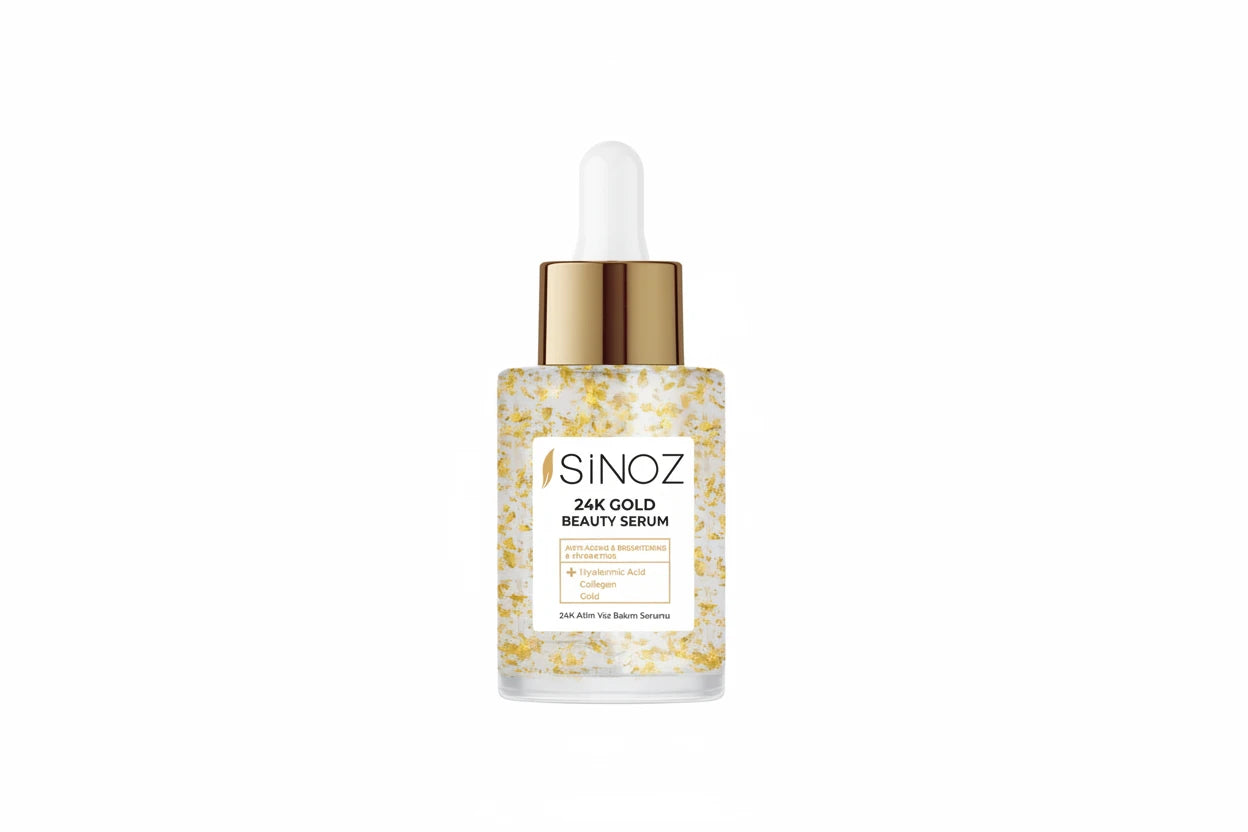 SIERO VISO CON ORO 24 CARATI SINOZ