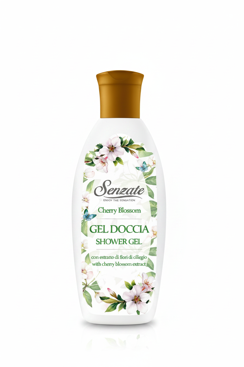 Senzate Romantic Gel Doccia Fiori di Ciliegio - 300ml