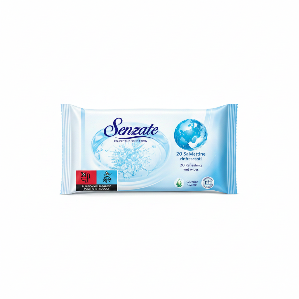 Senzate Salviettine Detergenti Effetto Igienizzante
