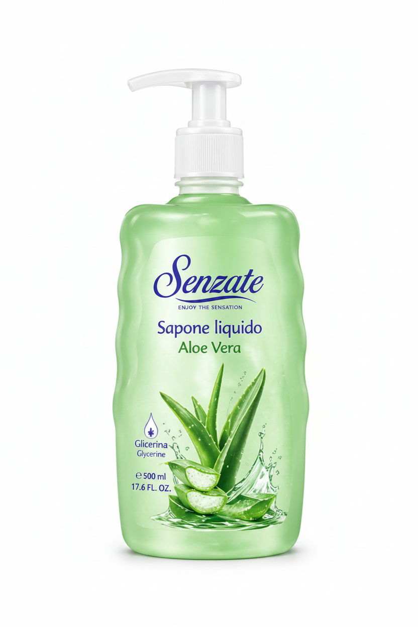 Senzate Sapone Liquido Aloe Vera - 500ml