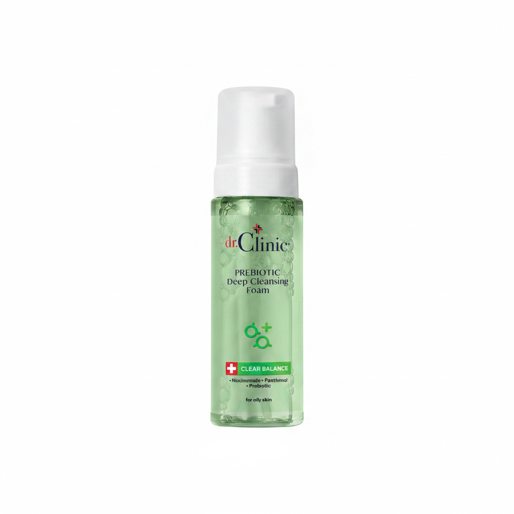 PREBIOTIC CLEANSING FOAM GREEN - DR CLINIC